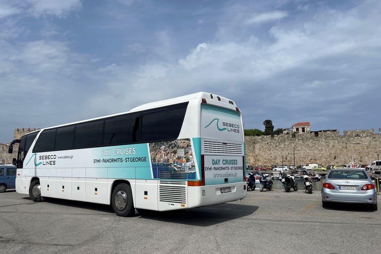 Rhodes : Visite en bus de Lindos avec temps libre pour explorer la région