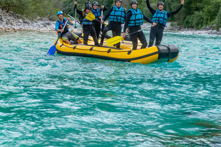 Rafting tocht in Bovec/ Kobarid