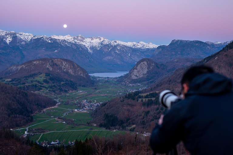 Caminhada e fotografiaCaminhada e foto ao pôr do sol