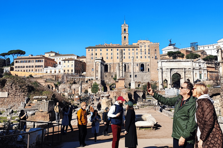 Roma: Visita a la Arena del Coliseo, el Foro Romano y el Palatino