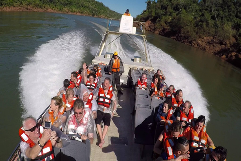 Privétour naar de watervallen van Iguazu, Groot avontuur op boten vanuit BAPrivétour naar de watervallen van Iguazu, Groot avontuur op boten