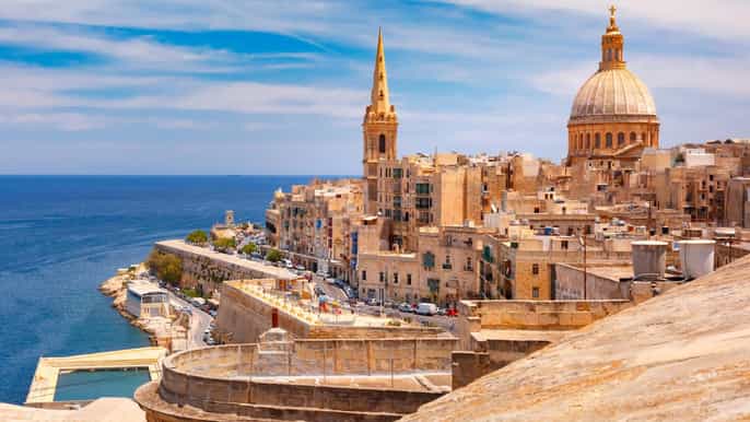 Valletta: Caminhada expressa com um morador local em 60 minutos