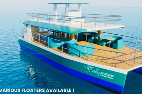 Boracay: Sally Sunset Party Yacht w/ Snacks & Water Activity