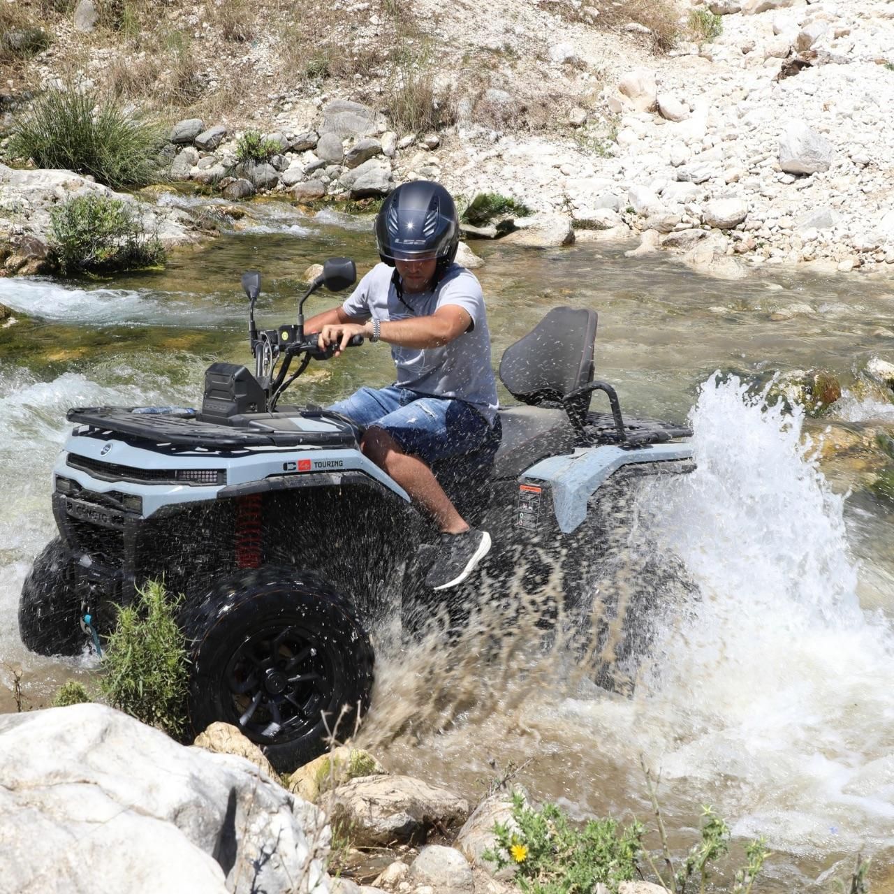 Saranda: Geführtes Quad-Abenteuer mit 450 ccm