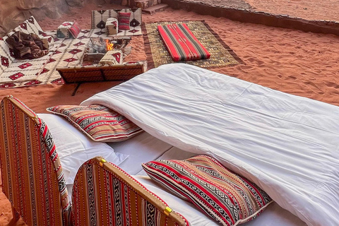 Wadi Rum: 2-Day Southern Desert Tour, Camel & Stargazing