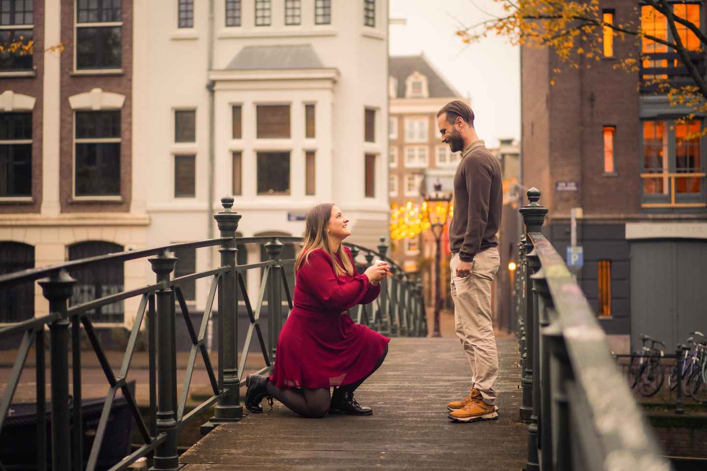 Amsterdam Photographer: Private Proposal Photoshoot Session