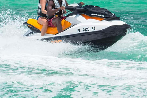 Zanzibar: Jetski with Hotel Pickup, Drone Photos & Video Pick Up and Drop Off Car Jetski with Drone Photos & Video