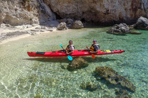 Sivota-Błękitna Laguna: Wycieczka kajakiem morskim z nurkowaniem