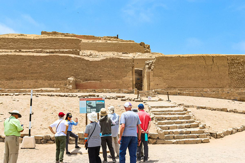 The Golden Civilizations Tour: Pachacamac + Lunch + StadsvandringMed upphämtning på flygplatsen