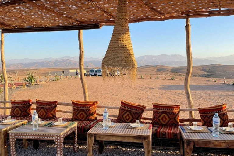 Marrakech: Agafay Desert Lunch Swimming Pool, Quad Biking Agafay Desert Day: Quad Bike, Lunch & Swim Adventure