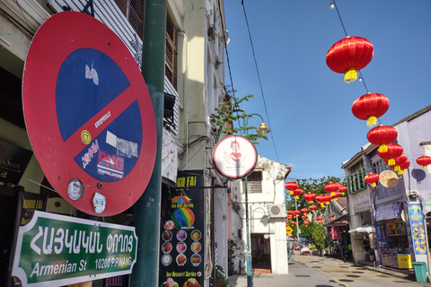 Penang: Georgetown Heritage Tour , Trishaw Ride & transfers