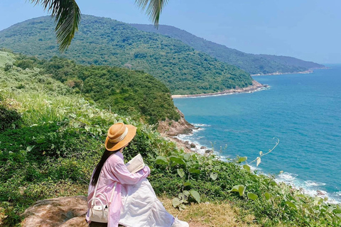 Tour della città di Da Nang: Son Tra, Passo di Hai Van, Ponte del DragoTour in auto privata