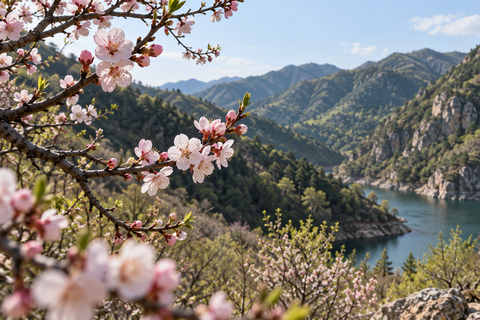 Beijing: Qinglong Gorge Ticket, Boat & BungeeJumping Options Private Car: Ticket + Speedboat