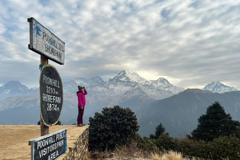 From Pokhara: 4 Day Annapurna Poon Hill with Ghandruk Trek