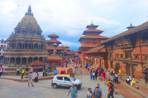Kathmandu: tour della piazza Patan Durbar e laboratorio di scultura su pietra