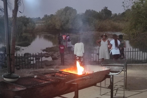 Victoria Falls: Afrikaanse barbecue langs de Zambezi-rivier