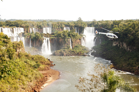 Iguazu Falls 10-Minute Panoramic Helicopter Flight Pick-Up from Foz do Iguaçu Hotels