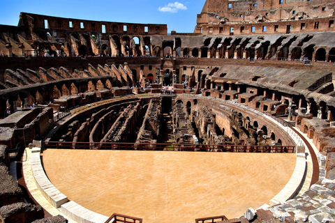Rome: Colosseum Underground Small Group Guided Tour (8 pax)