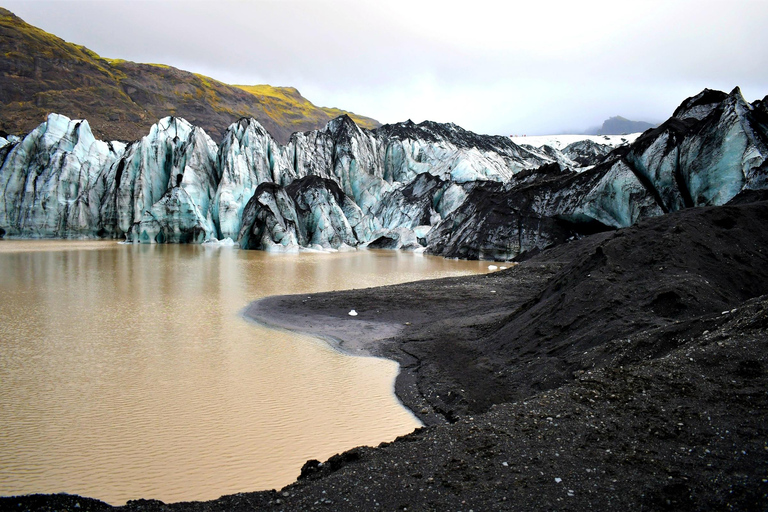 South Coast Private tour with Black Pizza & Glacier Hike