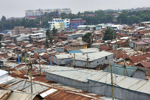 Visite de la ville de Nairobi, visite à pied de Kibera et Bomas Of Kenya