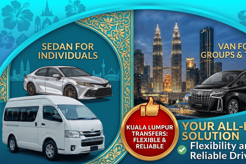 Kuala Lumpur: KUL Airport Private Transfer to/from Downtown Arrival: KUL Airport to hotel in Kuala Lumpur city center