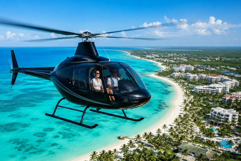Punta Cana: Helicopter Tour Over Bavaro & Cap Cana Reef Helicopter Tour – 15 Minutes