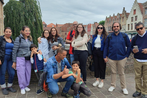 Plaisirs du soir : Visite de Bruges avec bière et chocolat