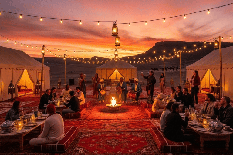 Marrakech: Agafay Desert Quad & Camel Rides With Dinner Show