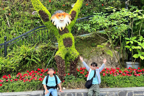 Da nang/Hoi an To Golden Bridge and Marble mountain Private Tour With Out Lunch