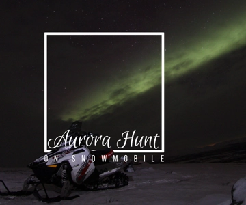 Caccia all'aurora in motoslitta - piccoli gruppi