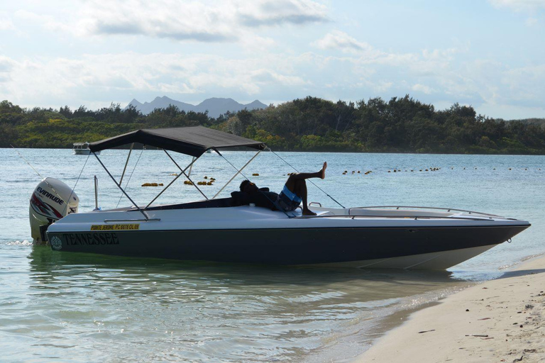 1-dniowa wycieczka: prywatna wycieczka łodzią motorową na Mauritiusie