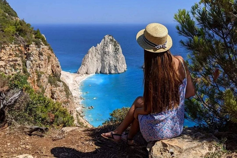 Tour privato di Zante Spiaggia di Myzithres Punto di vista Grotte di Keri