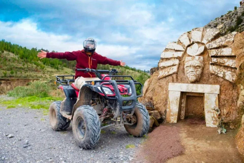 New attraction Abode of the Gods on quad bikes