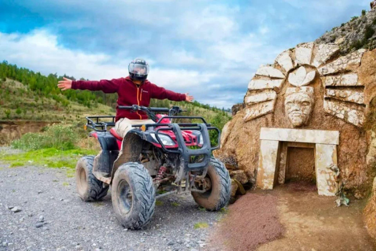 New attraction Abode of the Gods on quad bikes