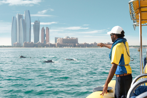 Abu Dhabi : visite touristique de 60 minutes en bateau rapide sur la Corniche