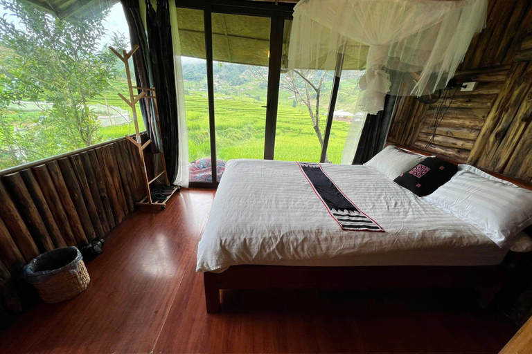 Desde Hanoi: Excursión de senderismo de 2 días a Sapa (Dormir en casa de familia)