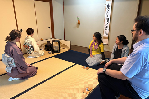 Kyoto: Casual Tea Ceremony in 100 year old Kyoto house 日本語: Casual Tea Ceremony in 100 year old Kyoto house