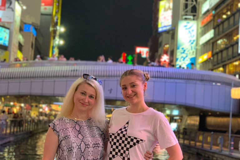 Osaka: Dotonbori-Flusskreuzfahrt mit Blick auf das Glico-Schild und die Neonlichter