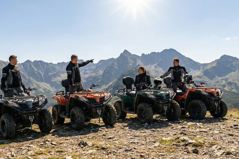 Krakow: Zakopane Quads, Bonfire Dining & Hot Springs Escape Zakopane Quads, Bonfire & Hot Springs — With Hotel Pickup