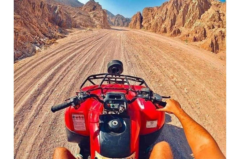 Sharm El-Sheikh: ATV Quad Sunrise & Sunset Desert Safari 2 Person ( 1 DBL BUGGY )