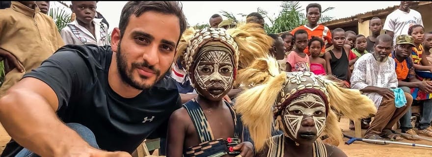 DECOUVERTE DE LA CASCADE ET DIVERS CULTURES DE LA VILLE DE MAN COTE DIVOIRE
