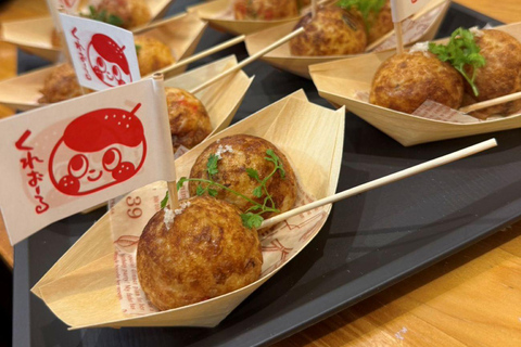 Osaka: Dotonbori Takoyaki Tour – Taste 5 & Become an Expert!