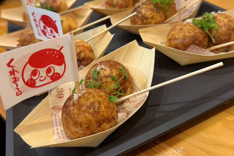 Osaka: Dotonbori Takoyaki Tour – Taste 5 & Become an Expert!
