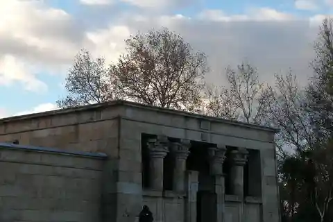 Madrid: Parque del Oeste og Debod-templet