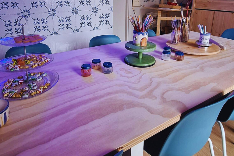 Naples: Ceramic Workshop with Decoration and Aperitif