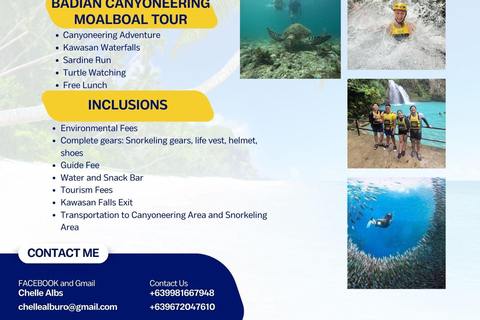 BADIAN: Canyoneering Adventure with Kawasan Falls