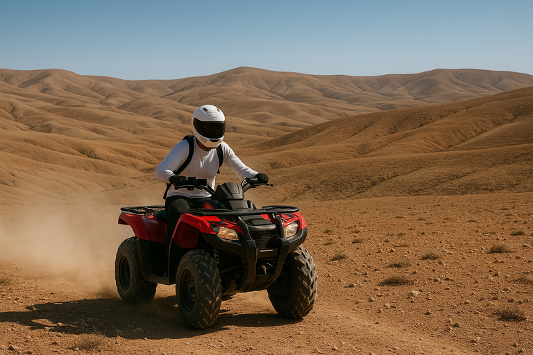 Marrakech: Abendessen und Quadbike Wüste Agafay Stars &amp; Showalles inklusive