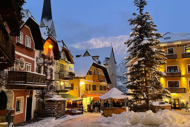 从维也纳出发的哈尔施塔特圣诞奇迹之旅从维也纳出发哈尔施塔特和萨尔茨卡默古特全天游