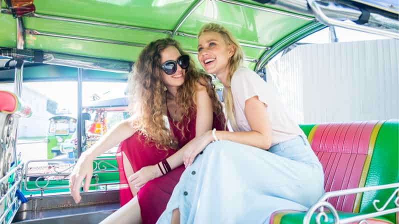 Bangkok : visite d'une demi-journée en tuk-tuk avec Wat Yannawa et Chinatown