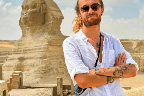 Pyramides, Sakkara et Memphis - Visite privée avec déjeunerVisite privée avec guide, transfert et déjeuner, à l&#039;exclusion des droits d&#039;entrée.